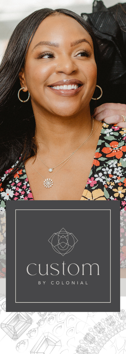 14k White Gold Diamond Wave Necklace